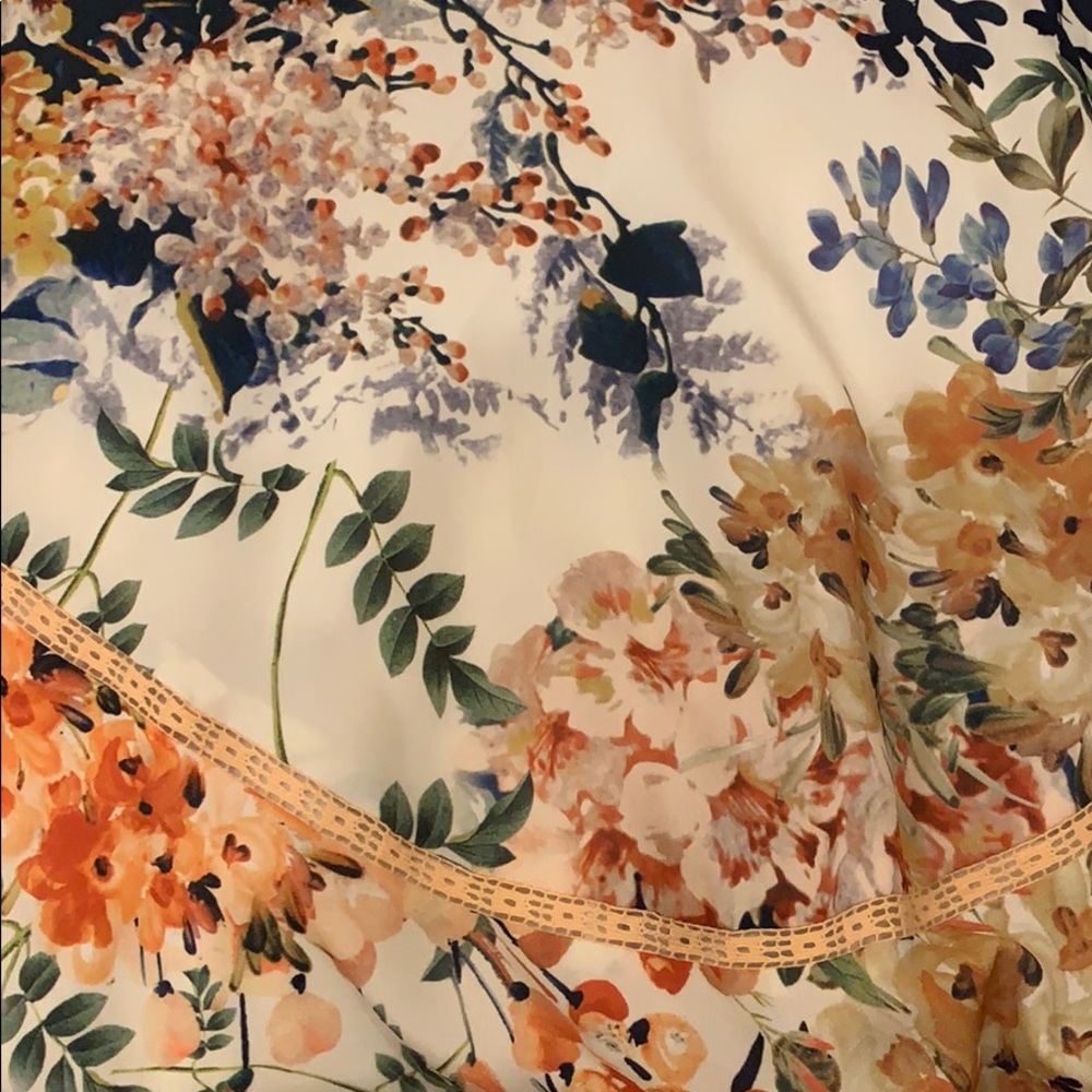 ANTHROPOLOGIE - floral midi skirt - Picture 3 of 8